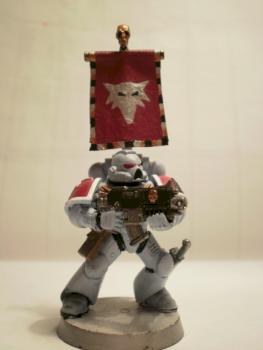 Space Wolves,Grey Hunter -Bearer by BrotherHrolf
