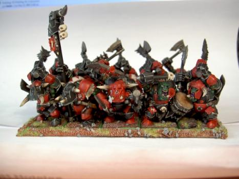 Black Orks Unit by Muette