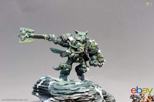 Logan Grimnar Space Wolves warhammer 40k by RN Estudio