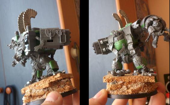 DA Deathwing Drednought (conversion) by Pomba