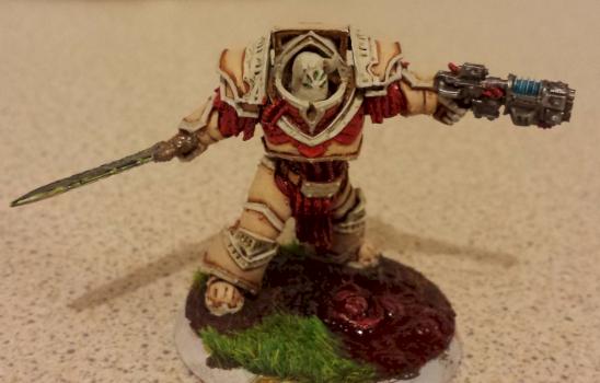 Slaaneshi Chaos Lord - Legion Praetor Conversion by Corvidius
