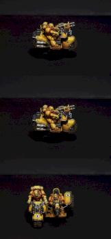 Imperial fists Attack Bike by Doa