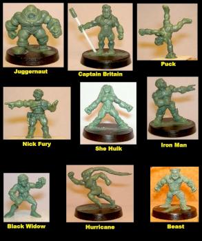 Superhero Team - The Greens by Inso