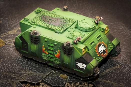 Help for Hero's Salamander army Rhino by Aceface