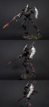 Eldar Ulthwé Wraithknight by Razyel