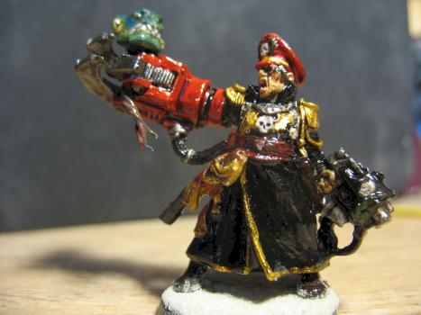 Yarick and Ork's head by Wilkaro Mitel