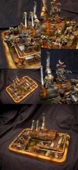 Orc's Nobz disassemble plant by Gruumsh