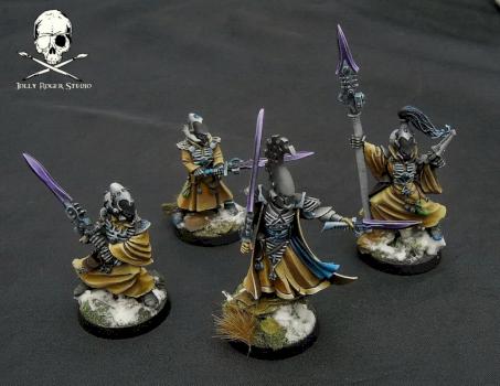 Eldar Farseer and Warlocks by Jolly Roger Studio