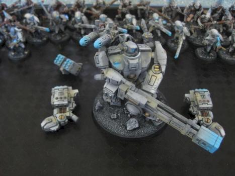 Tau Empire XV88 Broadside Battlesuit by Ottoking