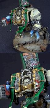 Dark Angels Venerable Dreadnought by Old Pete