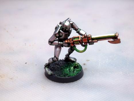 Necron on Crystal Base by vitor