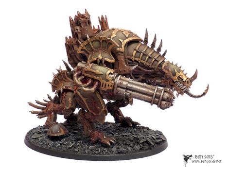 Chaos Space Marine Forgefiend by The_Orcs_Cauldron