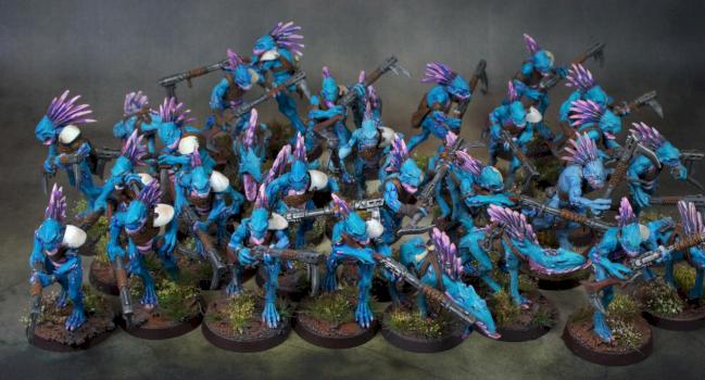 Kroot Army by Razyel