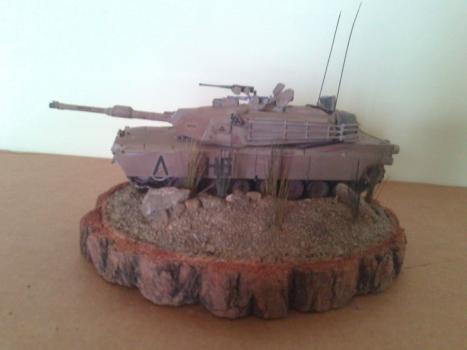M1 ABRAMS DESERT CAMO 1/72 by shark
