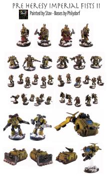 Imperial Fists Commission Part II by StudioSkull