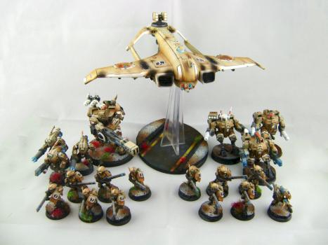 Small tau army by Tryzna
