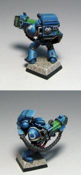 Space marine - plasma cannon by AsyLum