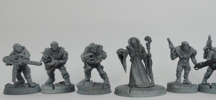 Necromunda Gang / Space Hulk Genestealer Cult by trenchfoot