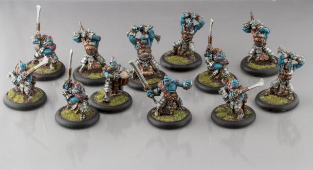 Trollkin Fennblades and Unit Attachment by Tarkand