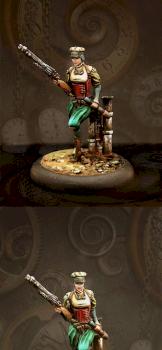 Steampunk Girl by fatalpersonality