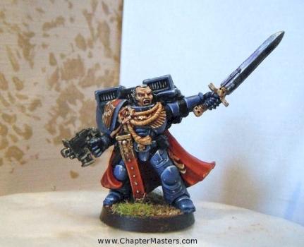 Ultramarine Captain 3rd Company by jonsgot