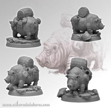 Pig Ambulance by Scibor