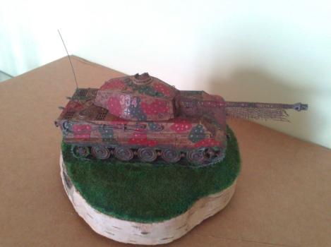 GERMAN KING TIGER 1/72 by shark