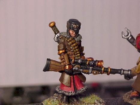 Khador Widowmaker Kaptain by RedWinter