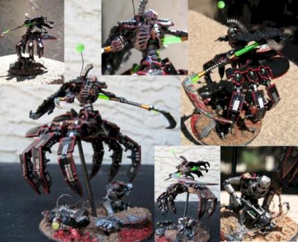 Necron Lord of the GHOST WALKERS by GhostWalker