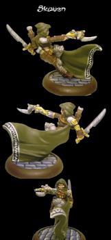 Eyriss the mage hunter by warpstonepainter