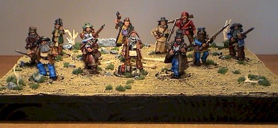The Mountain Men Posse by Tom Bones