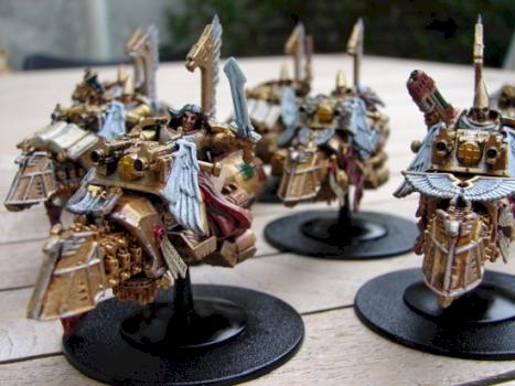Legio Custodes JetBike Squadron by GregorEisenhorn