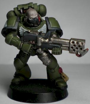 Space marine of the raptors by Sibelius