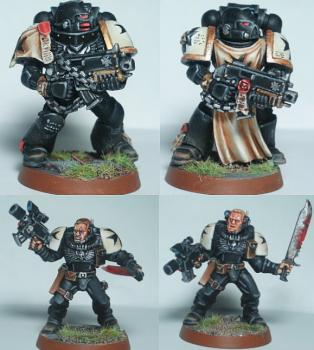 Crusader Squad Black Templar by Dranu