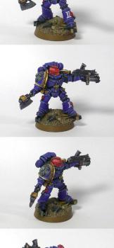 Ultramarines Veteran Sergerant by ZeroFive