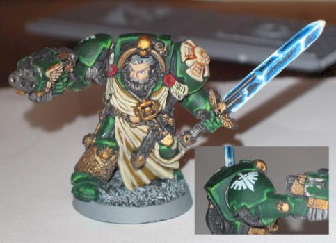 Dark Angels Terminator Captain. by mongoosejack