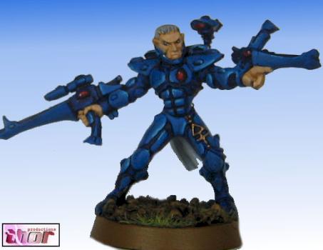 Eldar Dire Avenger Exarch by th0r