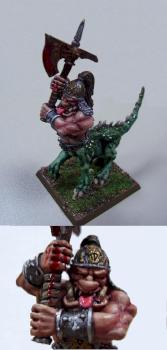 mi primer ogro dragon by Mewi la Pintora