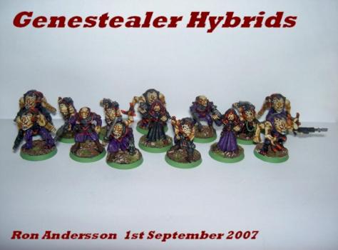 Genestealer Hybrids by Sizor