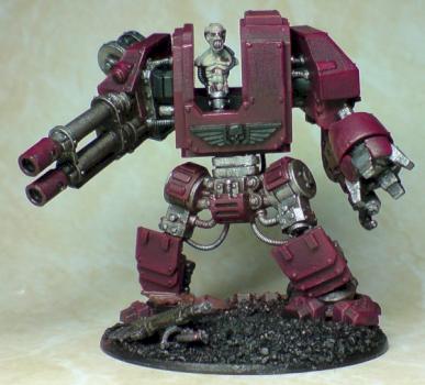 "Voss": Strogg inspired Scout Dreadnought by MaltonNecromancer