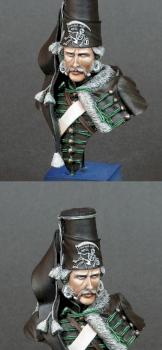 Prussian Death Head Hussar bust by Tina366