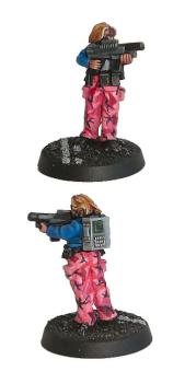 Civilian Militia Girl Technician by precinctomega