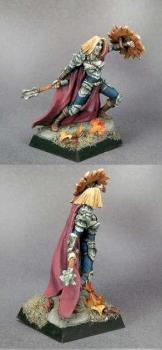 Sora Goldflame, Cleric by Duzzdan