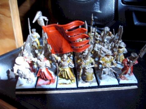 Bretonnia Men at arms by andka573