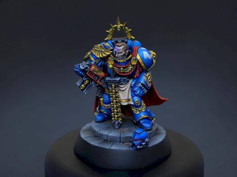 Ultra marines capitan by Flameon