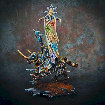 Chaos Undivided Banner Bearer by grimgor poland