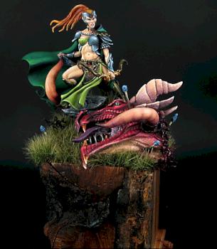 Ainariël Arrow of Light & Fire Wings (Andrea Miniatures) 54mm by xMANIGHTx