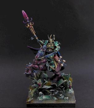 Tzeentch Sorcerer by Arbaal