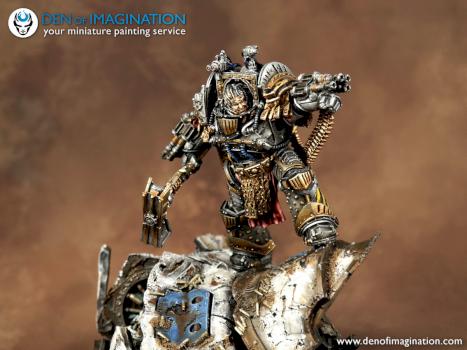 Perturabo, Primarch of the Iron Warriors by DEN of IMAGINATION