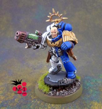 Space Marines Errant Captain by malinek28
